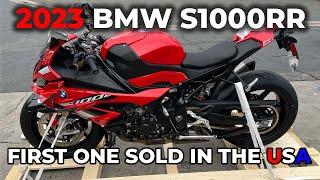 Taking Delivery of my 2023 BMW S1000RR *FIRST ONE IN THE USA*