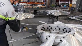 Inside the Giant Tunnel Fan Blower Factory Mass Production Process Revealed｜ Axial Fan