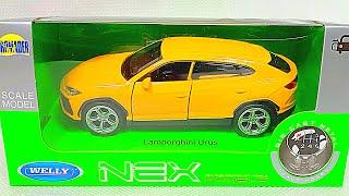 Welly Lamborghini Urus  Opening new car from Welly Cars  Unboxing new Welly  diecast model car