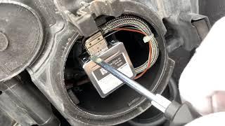 DIY How To Replace Low-Beam Xenon Headlight on Audi B8 IN 10 EASY STEPS