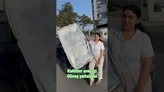 Katlanır araç içi güneş şemsiyesi #viralvideo #viral #shorts #youtubeshorts #tiktok #keşfet