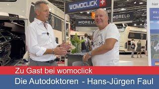 Die Autodoktoren bei womoclick zu Gast - Besuch von Hans-Jürgen Faul  womoclick