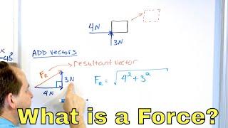 What is a Force & Types of Forces in Physics? - Gravity Normal Force Contact Forces - 1-5-1