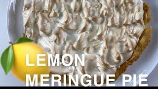 How to make Lemon meringue tart dessert