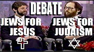 JEWS for JESUS vs JEWS for JUDAISM Live TV Debate - Ex Jews for Jesus vs Messianic Jews so be it