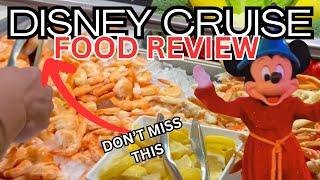 Disney Cruise Food Review 2024 - Turn Up the HEAT 