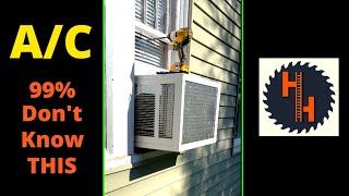  99% Dont Know THIS About Window AC