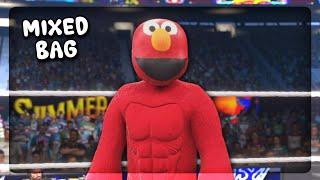 Elmo Makes His Wrestling Debut  MIXED BAG #18