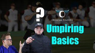 The Basics of Umpiring  Umpire Training