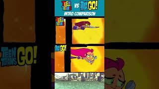 Teen Titans 2003 vs Teen Titans GO Intro Comparison