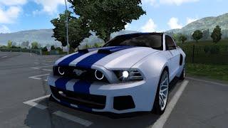 Ford Mustang 1.43  Euro Truck Simulator 2  ETS2 car mods  V1.43