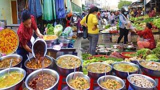 Cambodian Popular Dinner and Market Food - Soups Fried Foods & More