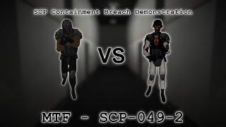 SCP Containment Breach Ultimate Edition Reborn MTF VS SCP-049-2