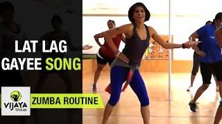 Zumba Routine on Lat Lag Gayee Song  Zumba Dance Fitness  Choreographed by Vijaya Tupurani