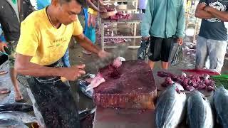 Amazing Fish Cutting Skills Sri Lanka  Amazing Fish Cutting Experts