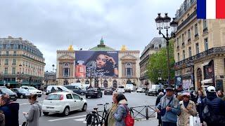 ️【HDR 4K】Paris Walk - Pyramides to République via Opéra & Arts et Métiers May 2024