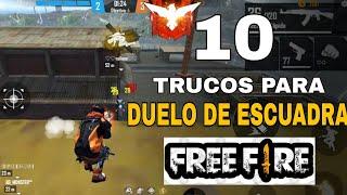 TOP 10 DE TRUCOS *SECRETOS* PARA DUELO DE ESCUDRAS EN FREE FIRELLEGARAS A HEROICO