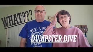 DUMPSTER DIVING ADVENTURE WILL WE FIND ANYTHING WE CAN SAVE #frugal #dumpsterdiving