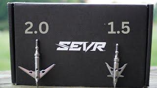 Sevr Broadheads 1.5 vs 2.0  Cutting Diameter Vs Penetration