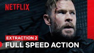 Chris Hemsworth Fights Baddies on a Moving Train  Extraction 2  Netflix Philippines