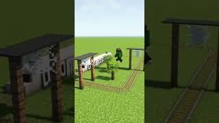 Toy Train in Minecraft #shorts #minecraft