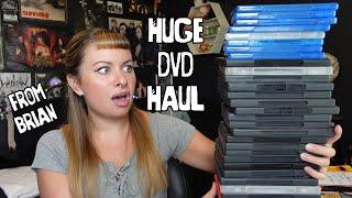 HUGE Surprise Physical Media Haul  DVDs & Blu-Rays from Brian  Horror Exploitation etc.