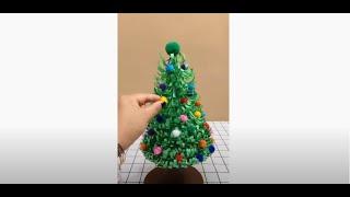 How to make a paper Christmas decorations trees diy crafts ideas origami tutorials