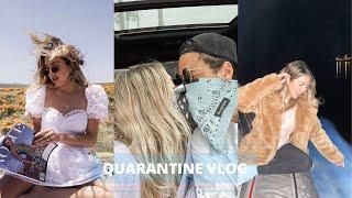 QUARANTINE VLOG A WEEK IN MY LIFE UNBOXING VEGAN COOKING BIOLUMINESCENCE ROAD TRIP TO POPPIES