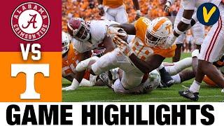 #3 Alabama vs #6 Tennessee  2022 College Football Highlights