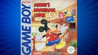 Mickeys Dangerous Chase - Nintendo Game Boy