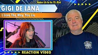 Gigi De Lana Love The Way You Lie  Reaction Video