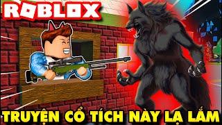 Roblox  TRUYỆN CỔ TÍCH CHÚ HEO KIA XÂY NHÀ GẠCH TRỐN SÓI NAMLKUN ĐỘC ÁC - Big Bad Wolf  KiA Phạm