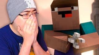 ¡LA MUERTE DEL NOOB DE MINECRAFT *MUY TRISTE*  VIDEOREACCIÓN MINECRAFT