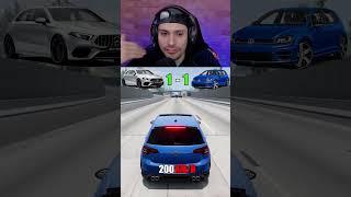 MERCEDES VS VOLKSWAGEN #beamngdrive #shorts #react #mercedes #volkswagen