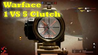 Warface - Ranked Match HS Tank + 1 vs 5 Ace Clutch Pyramid