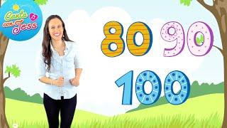 Learn to Count to 100 by 10s in Spanish  Los Números del 10 al 100