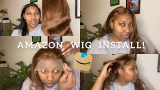 BOMB + AFFORDABLE 24 INCH AMAZON WIG INSTALL But I Messed It Up 