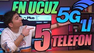 Şuan Alabileceğiniz 5G Destekli En Ucuz 5 Telefon