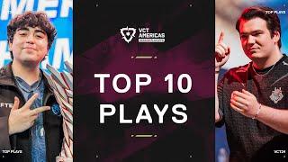 Top 10 Plays  Playoffs  VCT Americas Stage 2