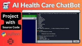 Healthcare chatbot project python with source code