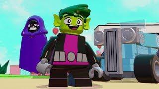 LEGO Dimensions - Beast Boy Teen Titans Go Free Roam Gameplay