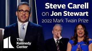 Steve Carell on Jon Stewart  2022 Mark Twain Prize
