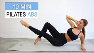 10 Min ABS - Pilates Style  No more Lower Back Pain  Core Strength + Stability  No Repeat