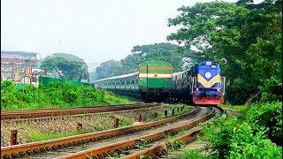 Mega Compilation of Inter-city train of Bangladesh Railway  EMD & ALCO Loco  Metre & Broad Gauge