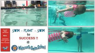 Swim Float Swim to Success at Watersafe Swim School