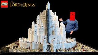 Review Knapp 100.000 Teile LEGO Herr der Ringe Minas Tirith MOC  Brickstory