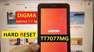 Hard reset Digma TT7077MG Сброс графического ключа digma optima 7.7 3g