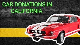 Car donations in California