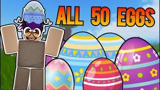 ALL 50 EGG LOCATIONS  Booga Booga Reborn