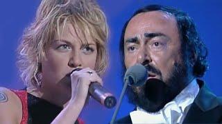 Luciano Pavarotti & Irene Grandi - Guarda che Luna HerStory 2000